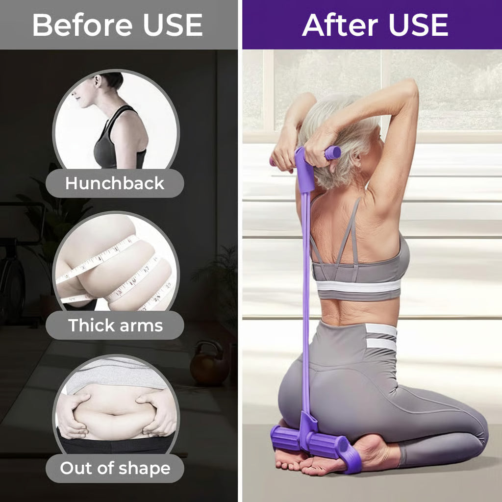 India's #1 Multifunction Pedal Puller Resistance Band Body Trimmer